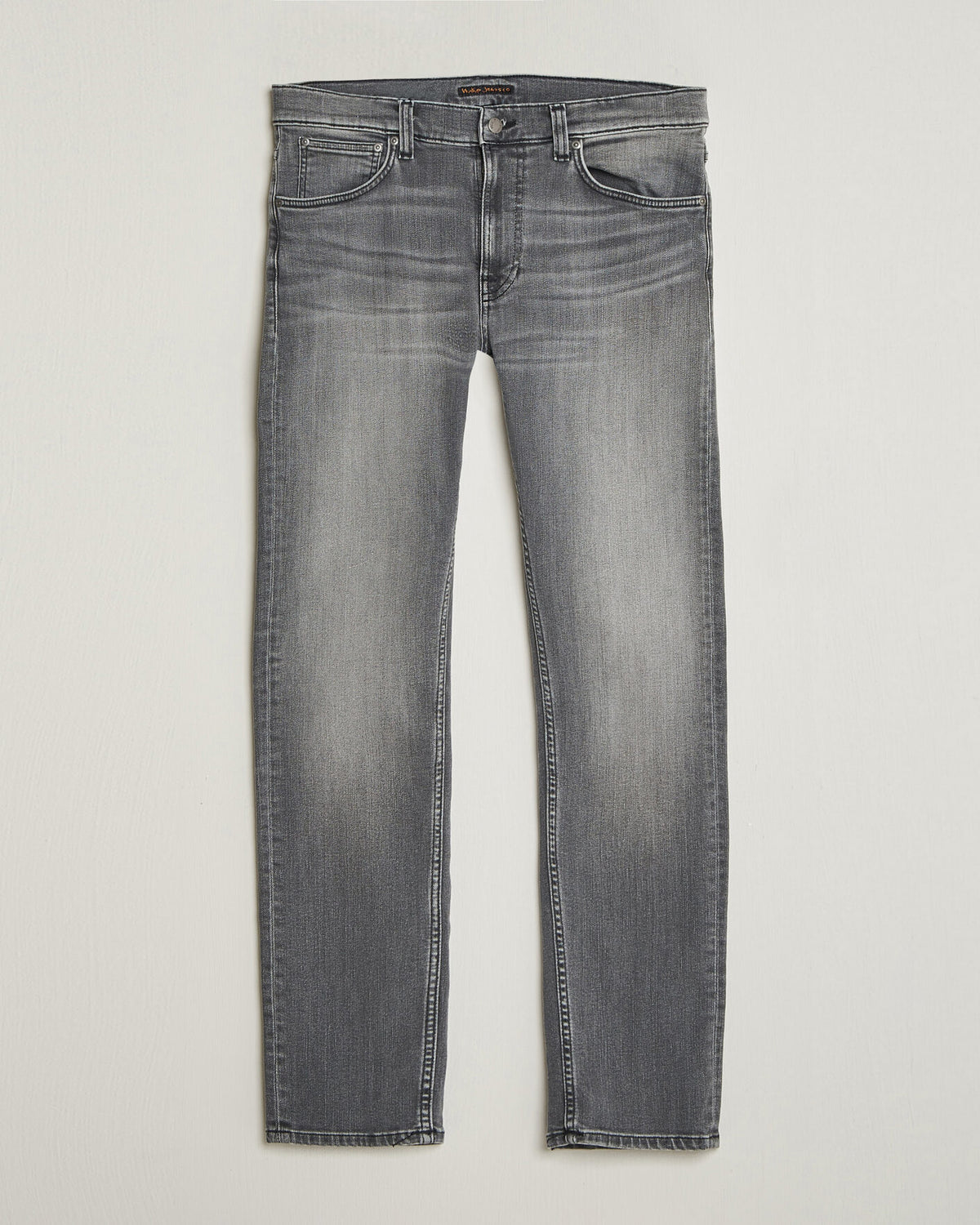 Nudie Jeans Lean Dean Jeans – Grey Wave – størrelse W36, lengde L34