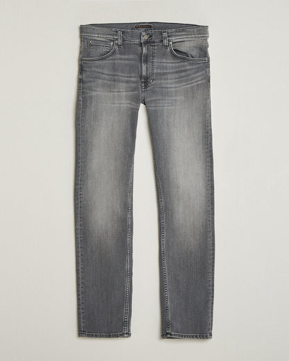 Nudie Jeans Lean Dean Jeans – Grey Wave – størrelse W36, lengde L34