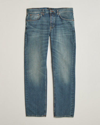Nudie Jeans Rad Rufus Jeans – Echoed Gold – størrelse W34, lengde L34