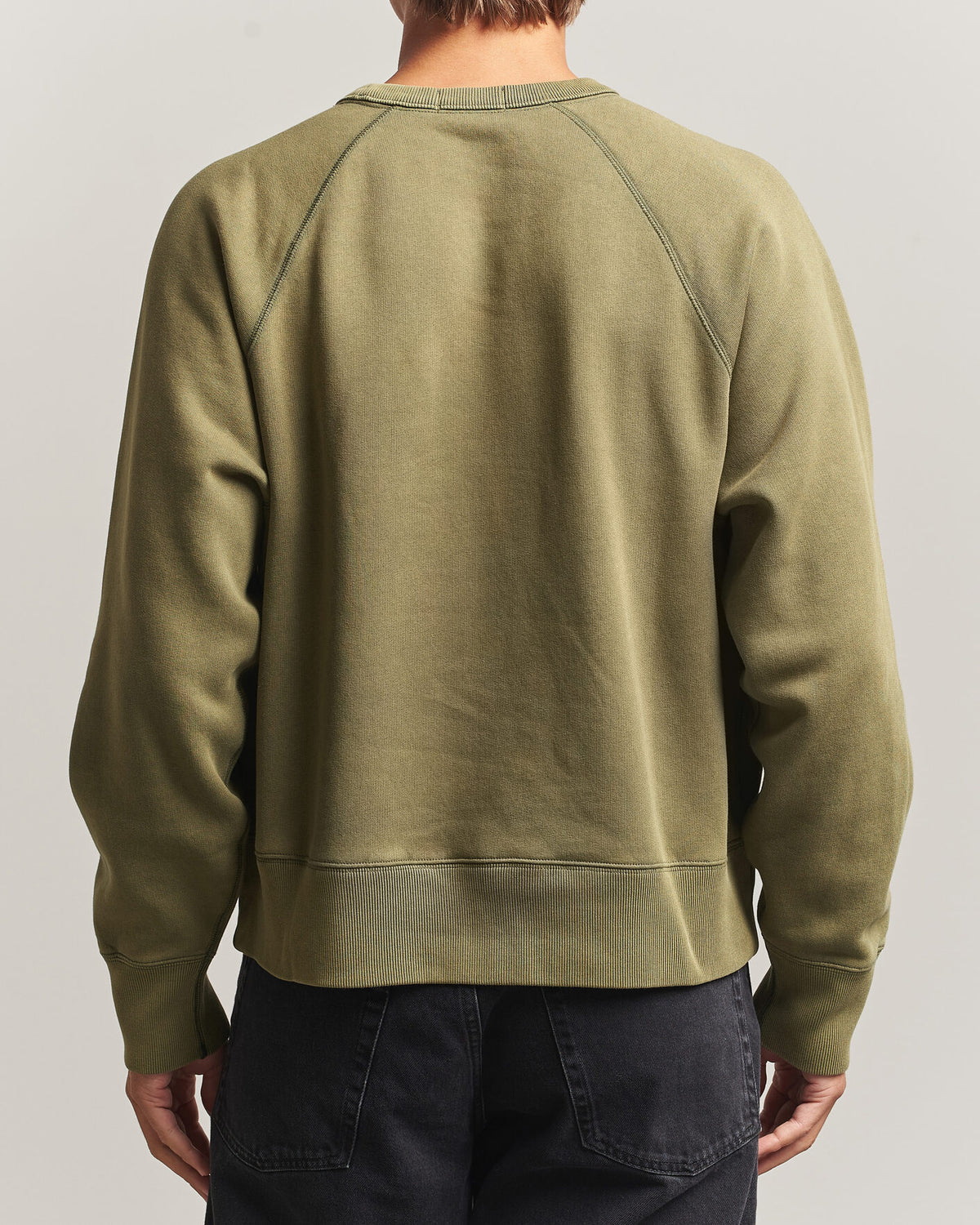 Polo Ralph Lauren Fleece Bear Sweatshirt i cruise-oliven, produktbilde 4