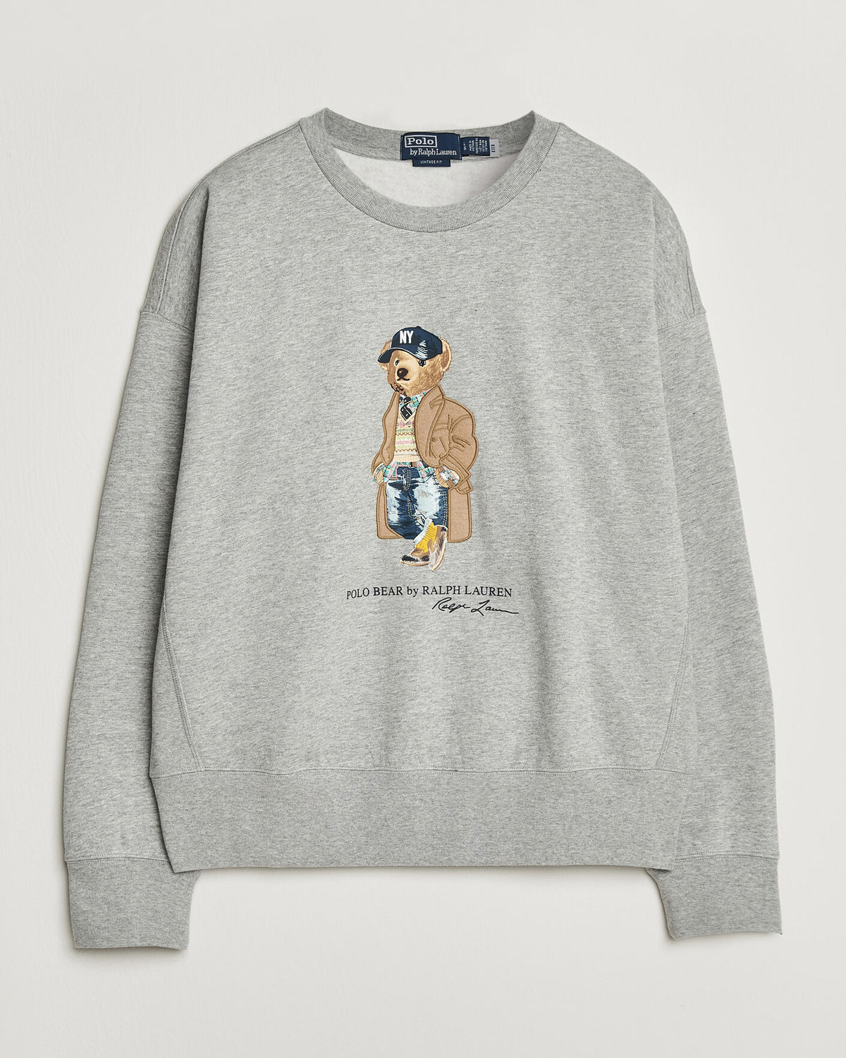 Polo Ralph Lauren Athletic Fleece Bear Sweatshirt i andover-melert, produktbilde 1