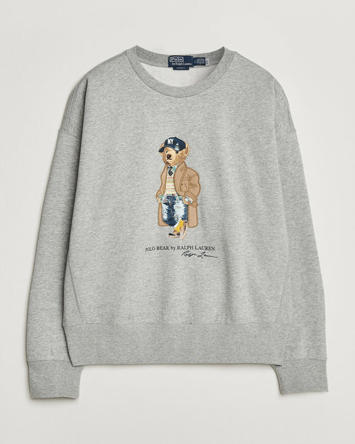 Polo Ralph Lauren Athletic Fleece Bear Sweatshirt i andover-melert, produktbilde 1