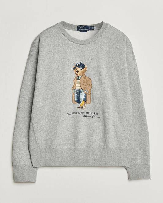 Polo Ralph Lauren Athletic Fleece Bear Sweatshirt i andover-melert, produktbilde 1
