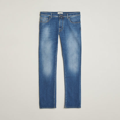 Jacob Cohën Bard Slim Fit stretchjeans – lys blå – produktbilde