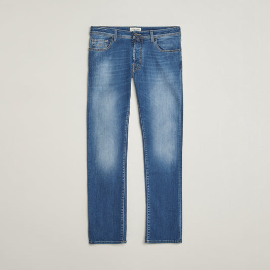Jacob Cohën Bard Slim Fit stretchjeans – lys blå – produktbilde