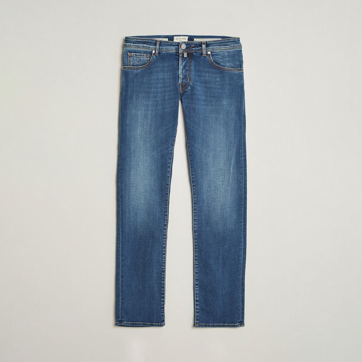 Jacob Cohën Nick F1 Slim Fit stretchjeans – lys blå – produktbilde