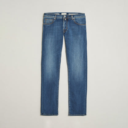 Jacob Cohën Nick F1 Slim Fit stretchjeans – lys blå – produktbilde