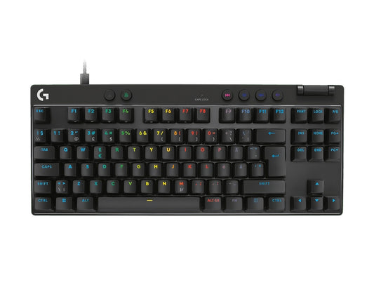 Logitech Pro X TKL Rapid Kablet Gaming Tastatur - Svart