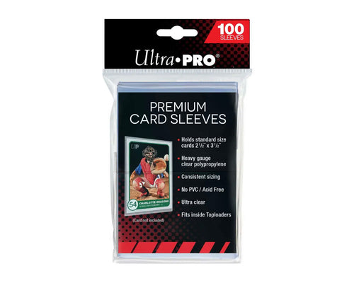 Ultra Pro Card Sleeves Premium (100pcs) – original produktbilde