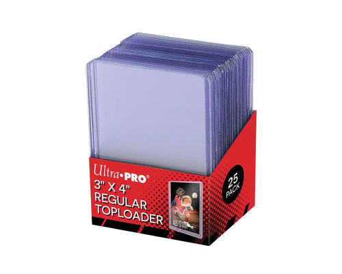 Ultra Pro Toploader 3x4" Clear Regular 25-pack – original produktbilde