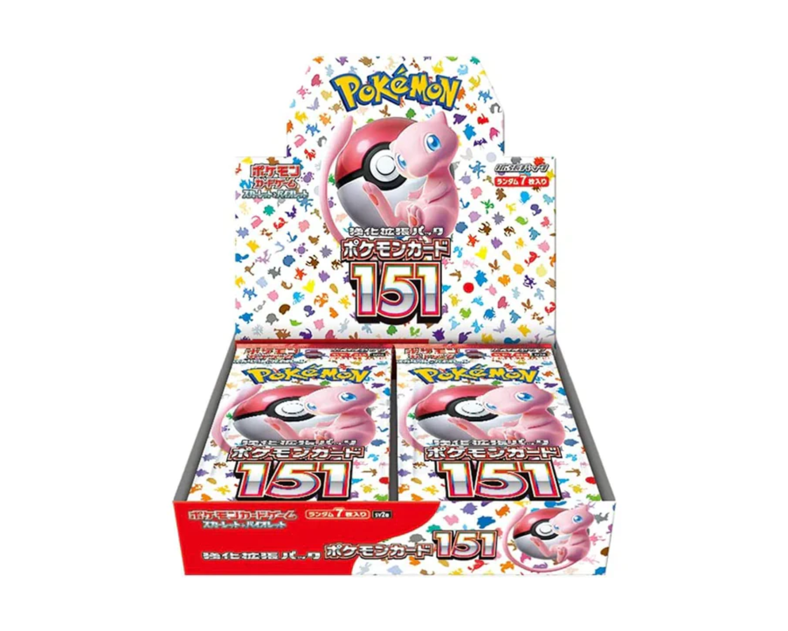 Pokémon SV2a 151 Japanese booster box (Japanese) – original produktbilde
