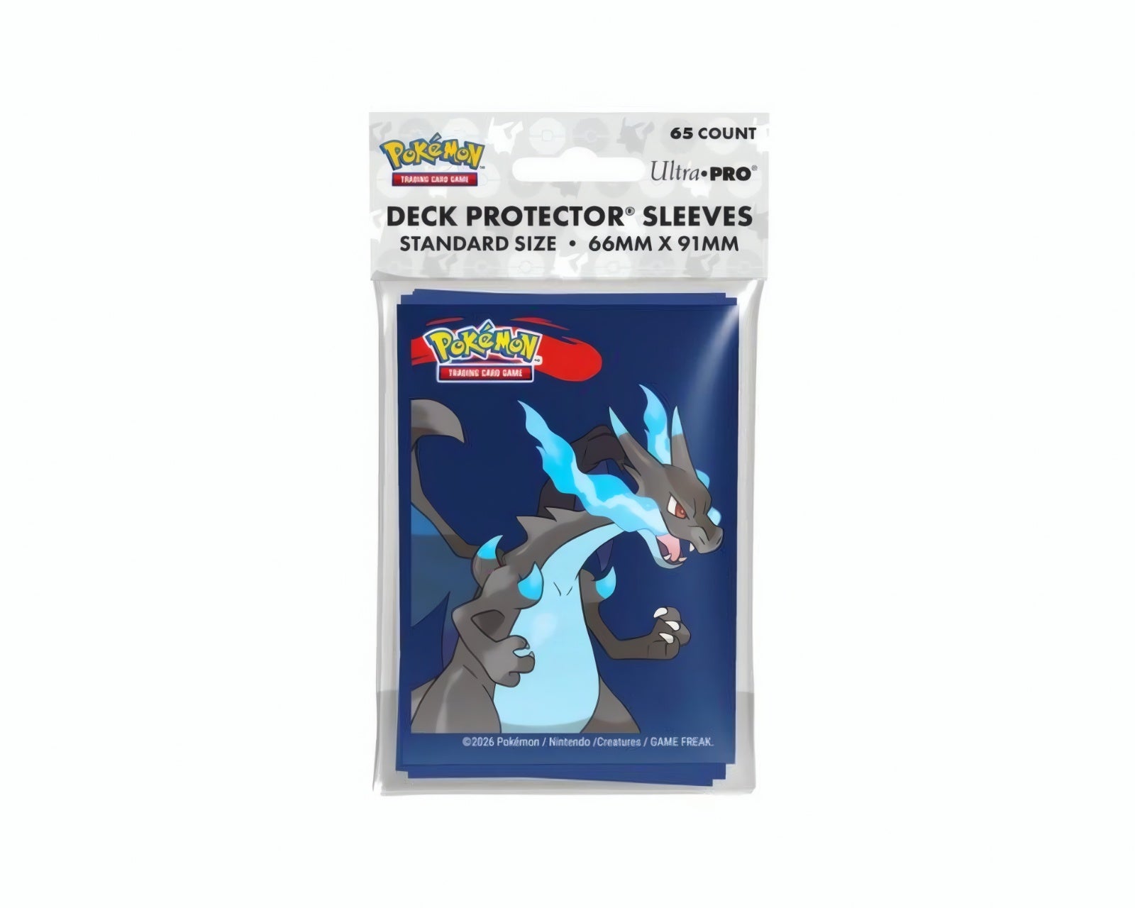 Pokémon Deck Pro Mega Charizard X (65 pcs) – original produktbilde