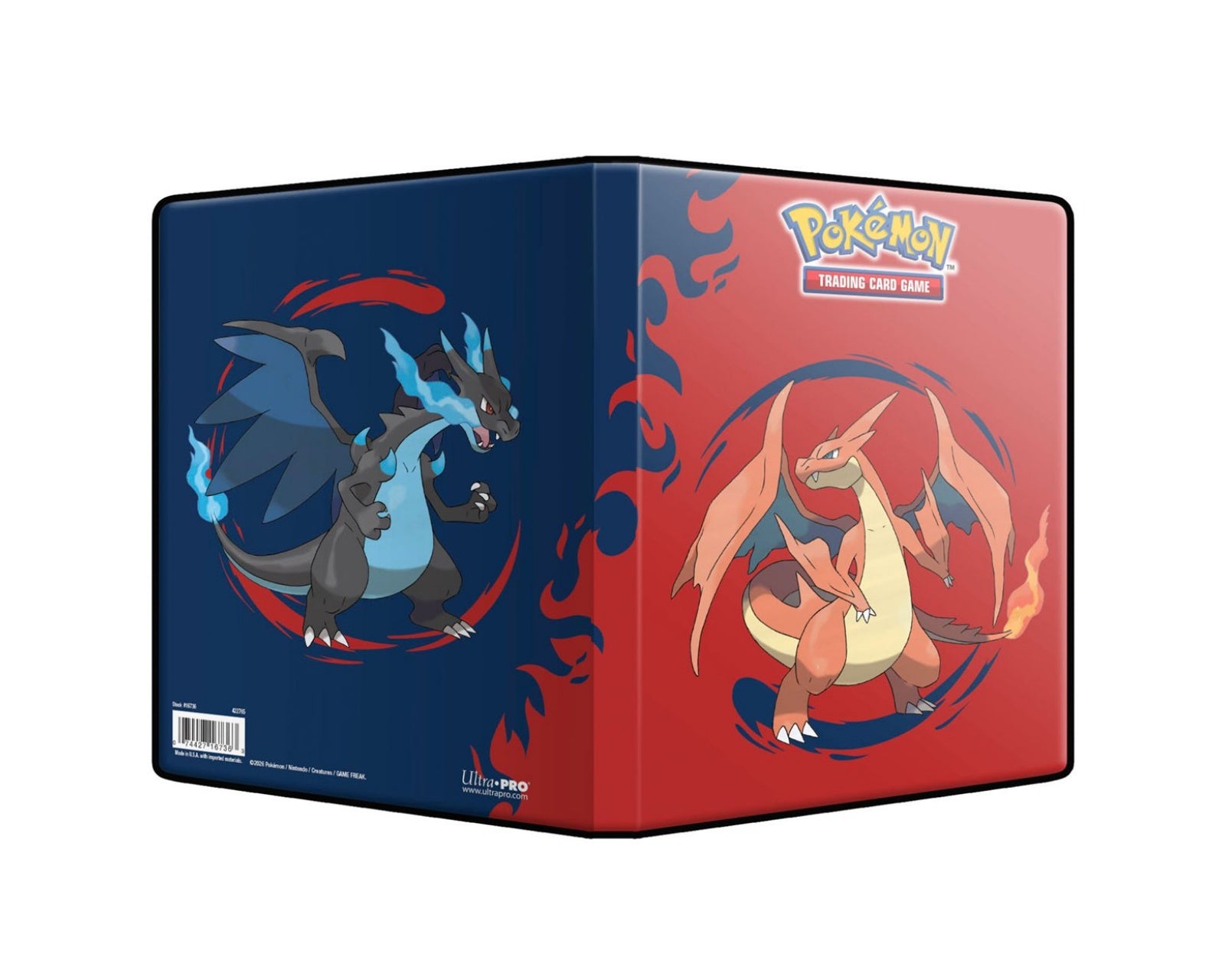 Pokémon Portfolio 4-P Mega Charizard X/Y – original produktbilde