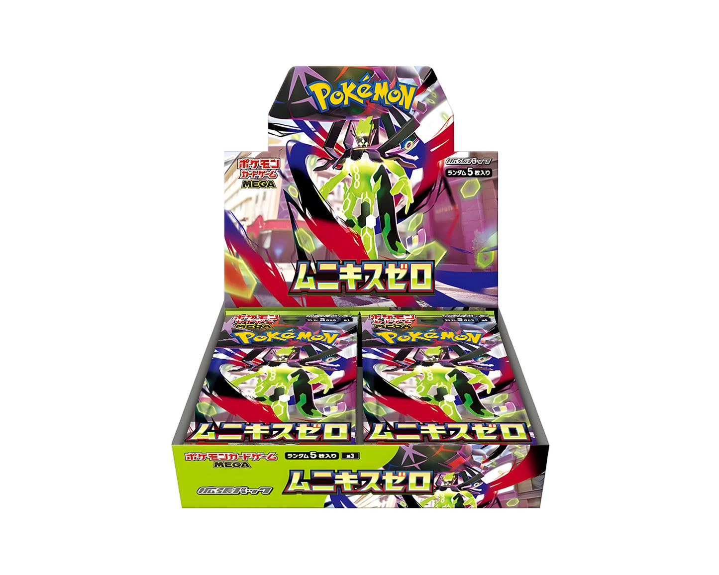 Pokémon Munikis Zero Booster Box (Japanese) – original produktbilde