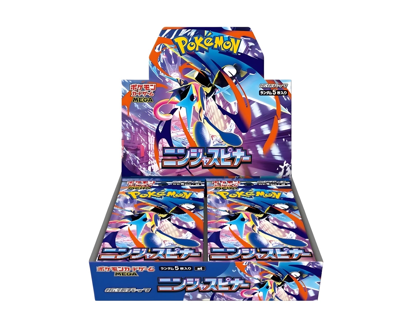 Pokémon Ninja Spinner Booster Box (Japanese) – original produktbilde
