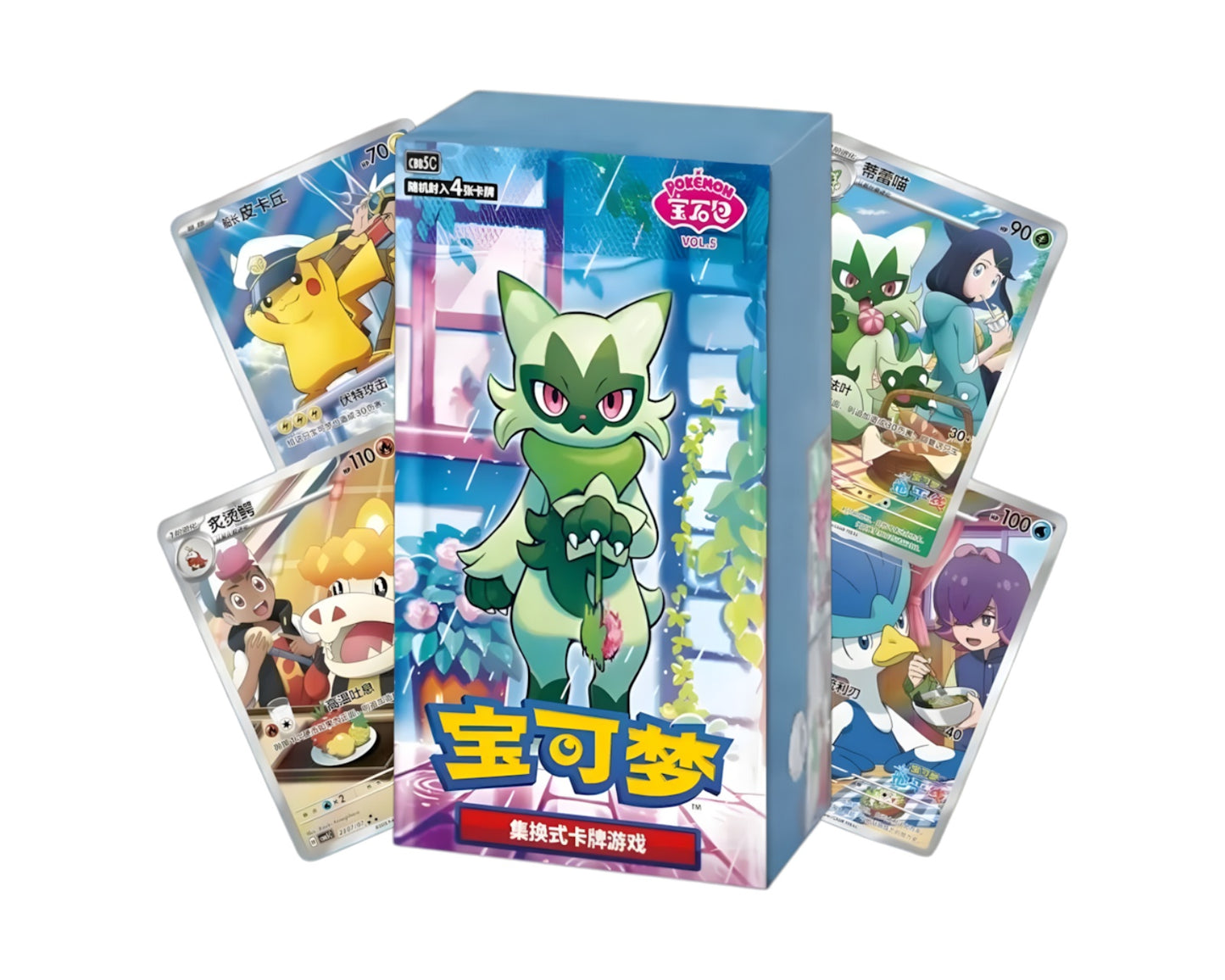 Pokémon Gem Pack Vol 5 Booster Box (Simplified Chinese) – original produktbilde