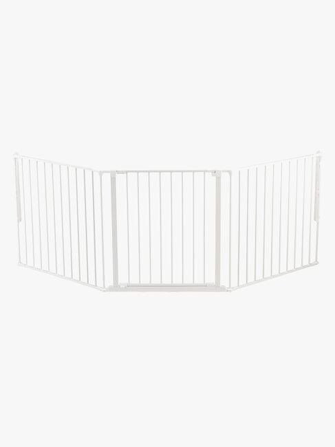 BabyDan Flex L skruemontert grind, hvit