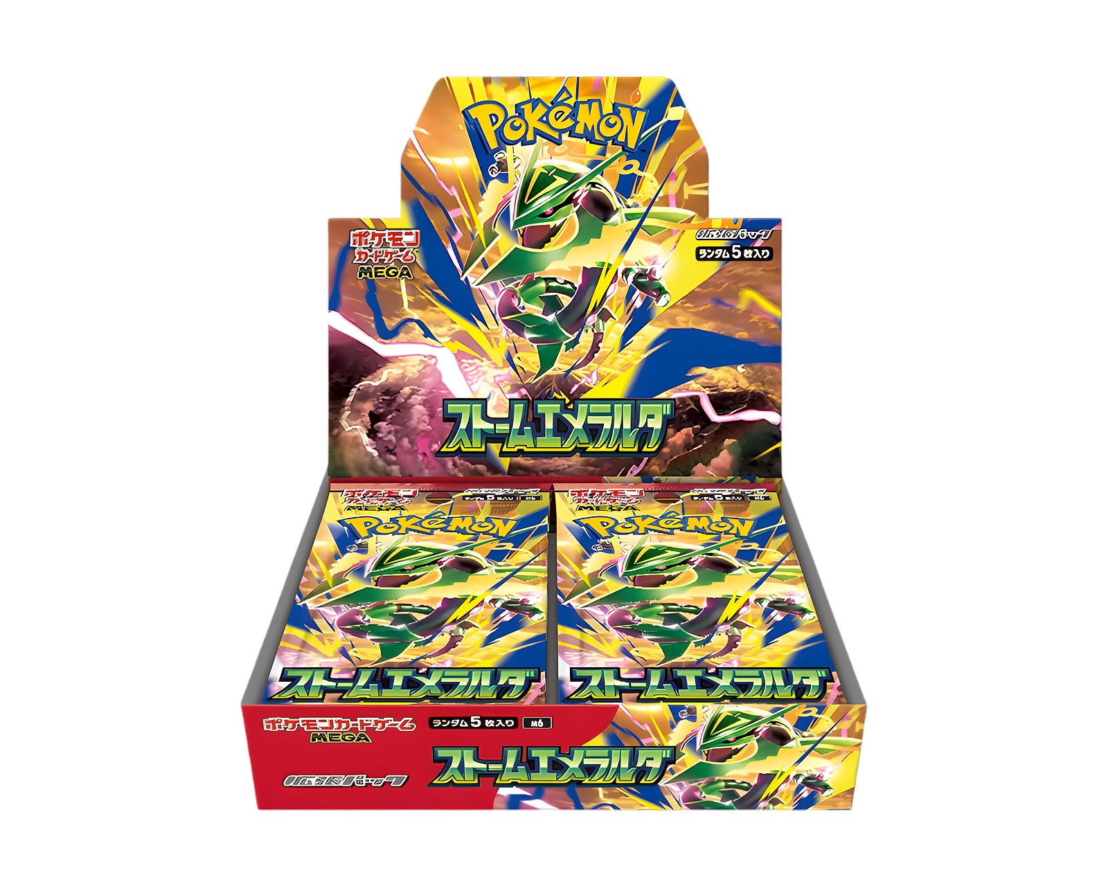 Pokémon Storm Emeralda Booster Box (Japanese) – original produktbilde