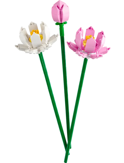 LEGO® Botanicals Lotusblomster 40647 – Dekorativt Byggesett