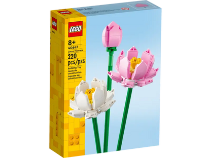 LEGO® Botanicals Lotusblomster 40647 – Dekorativt Byggesett