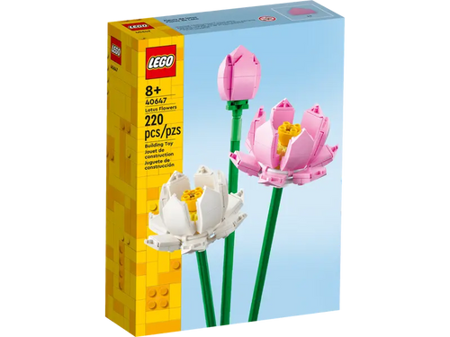 LEGO® Botanicals Lotusblomster 40647 – Dekorativt Byggesett