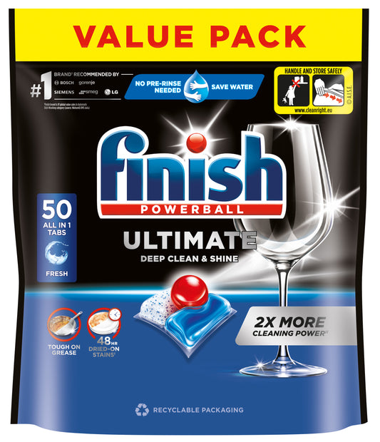 Finish Ultimate All in 1 50 tabletter – 50 tabletter (Value Pack)