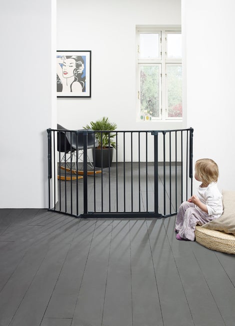 BabyDan Flex M Skruegrind, Hvit