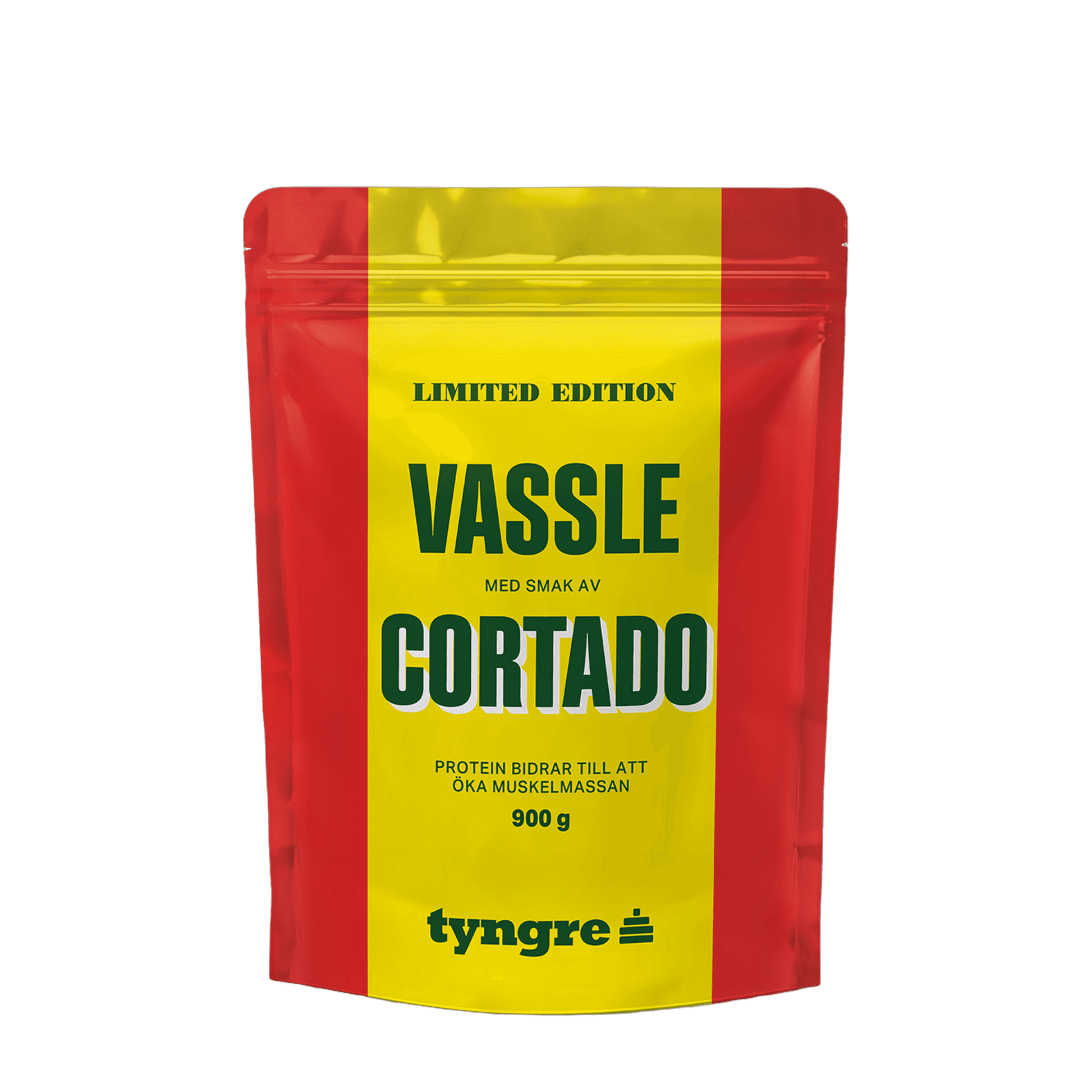 Tyngre Myseprotein – frukt, vanilje og kaffe – variant Cortado (900g)