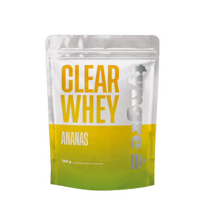 Tyngre Clear Whey og fruktige proteinpulver – variant Ananas (350g)