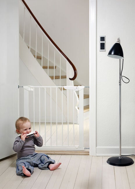 BabyDan Premier Spenngrind + 1 Forlengelse, Hvit