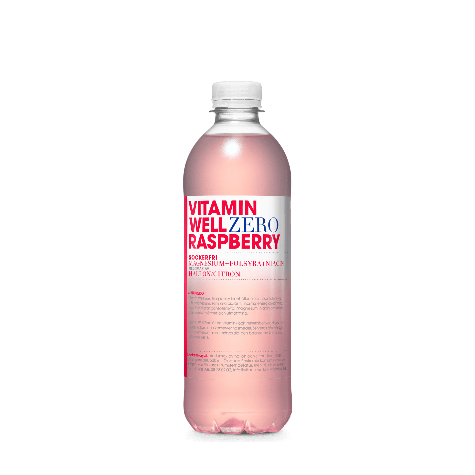 Vitamin Well Zero Raspberry 12-pack – alternativ produktvisning