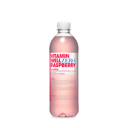 Vitamin Well Zero Raspberry 12-pack – alternativ produktvisning