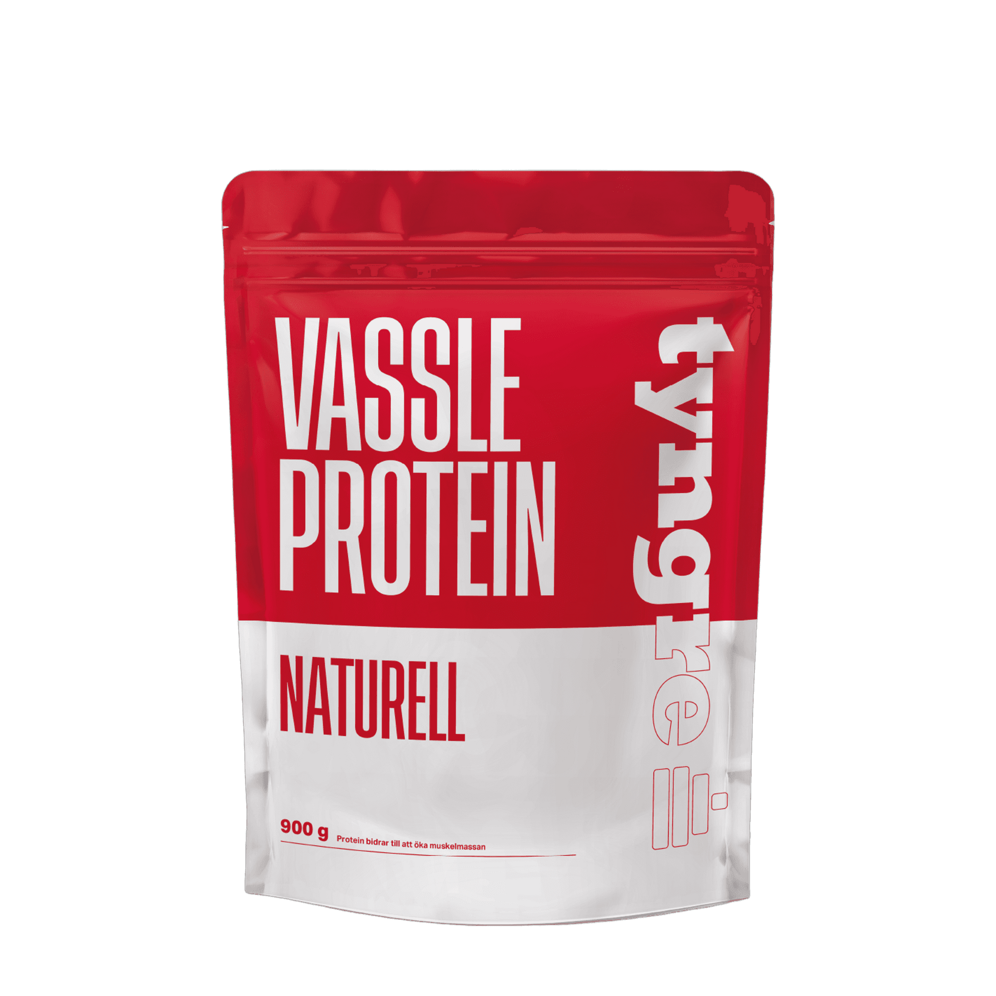 Tyngre Myseprotein – frukt, vanilje og kaffe – variant Naturell (900g)
