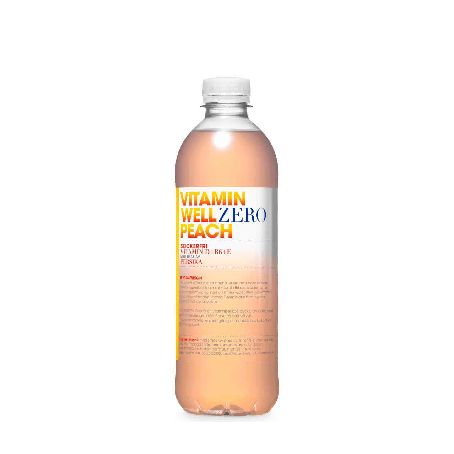 Vitamin Well Zero Peach 12-pack – alternativ produktvisning