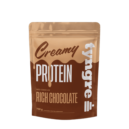 Tyngre Creamy – proteinpulver – variant Rich Chocolate (750g)