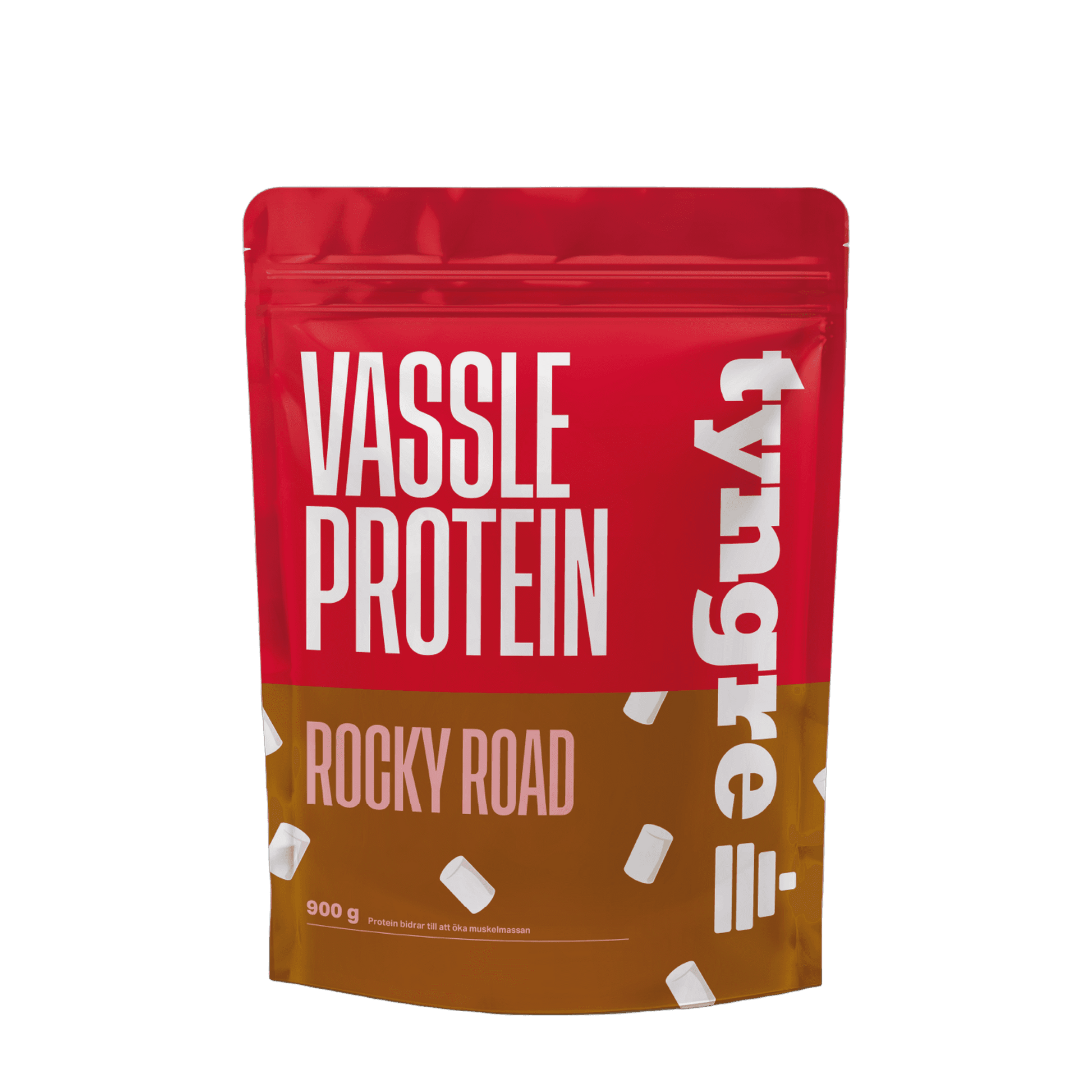Tyngre Myseprotein – sjokolade og dessert – variant Rocky Road (900g)