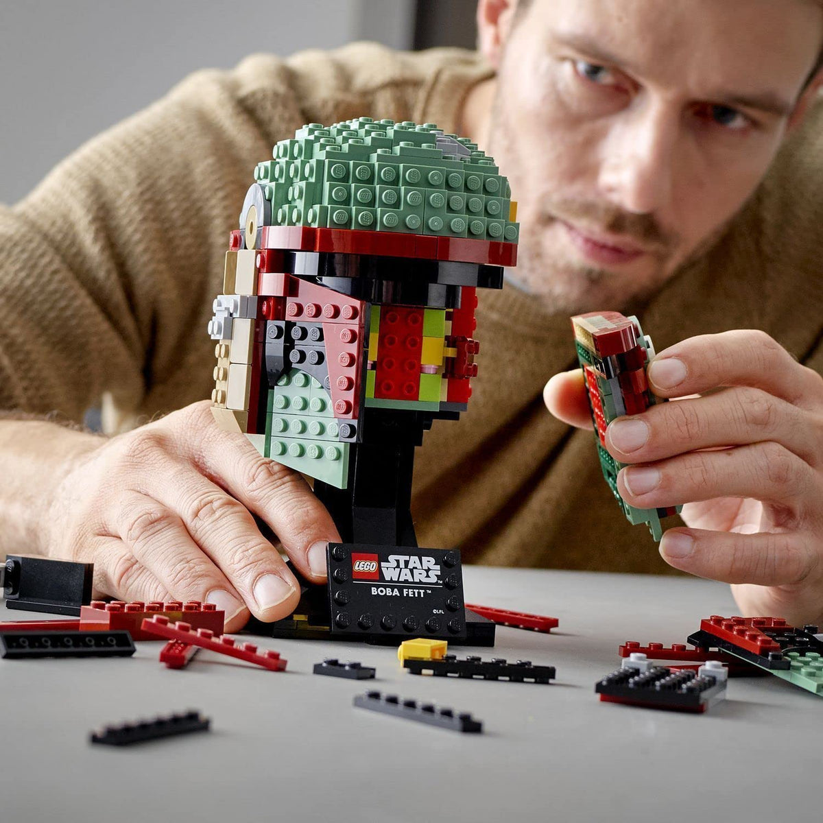 LEGO® Star Wars™ Boba Fett Hjelm 75277 – Byggesett og Samleobjekt