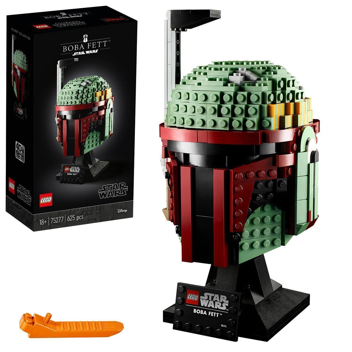 LEGO® Star Wars™ Boba Fett Hjelm 75277 – Byggesett og Samleobjekt