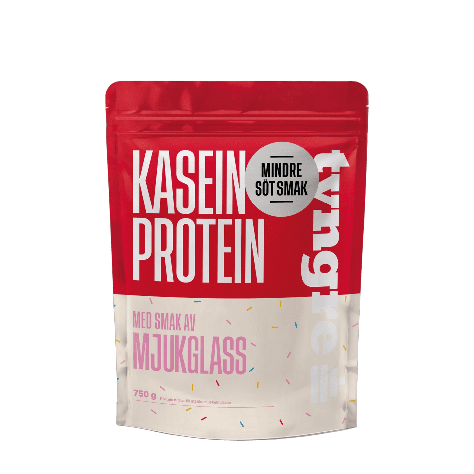 Tyngre Kasein – mindre søt smak – variant Softis mindre søt smak (750g)