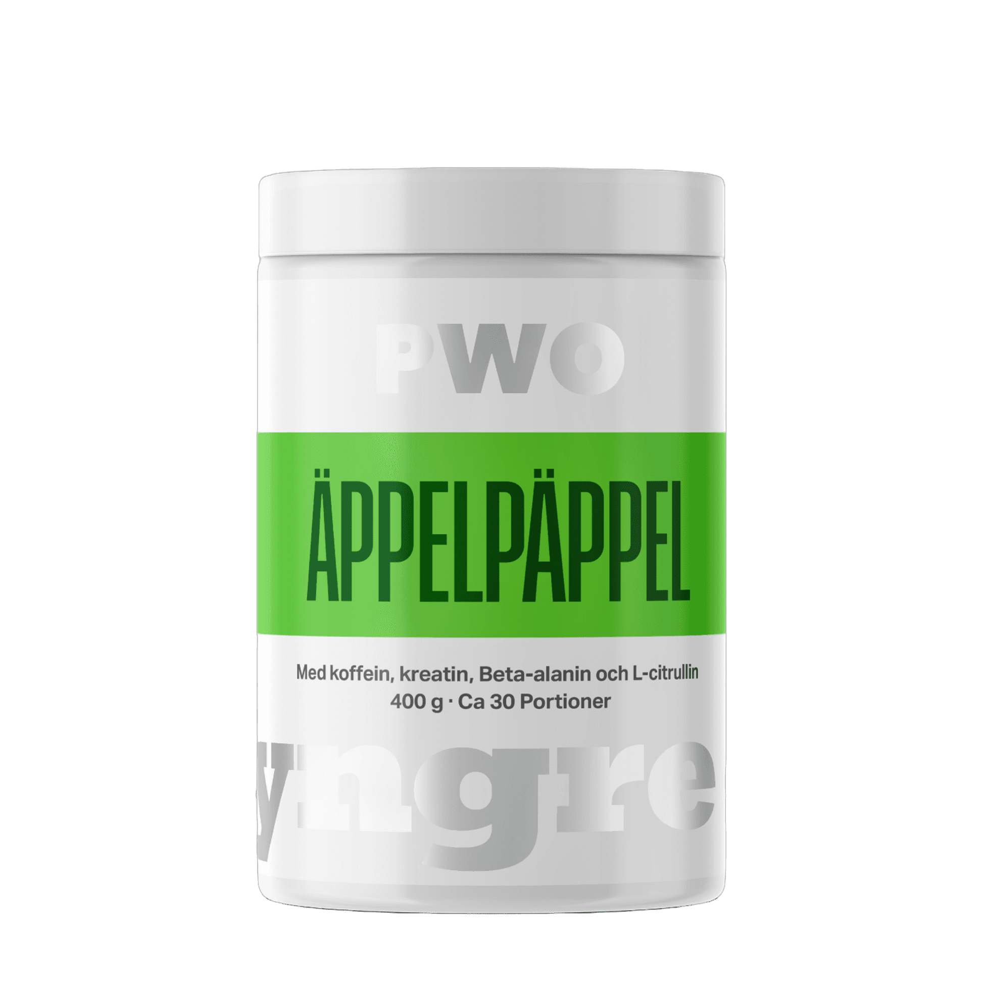 Tyngre PWO og shots – variant PWO – Eple