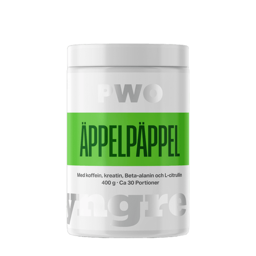 Tyngre PWO og shots – variant PWO – Eple