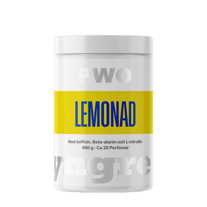 Tyngre PWO og shots – variant PWO – Limonade (600g)