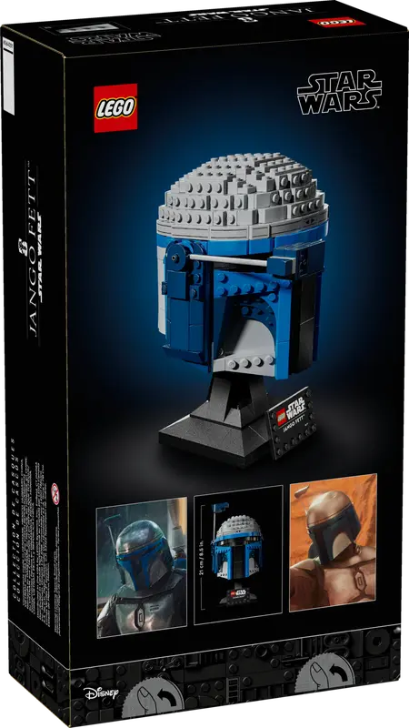 LEGO® Star Wars™ Jango Fett Hjelm 75408 – Byggesett og Samleobjekt