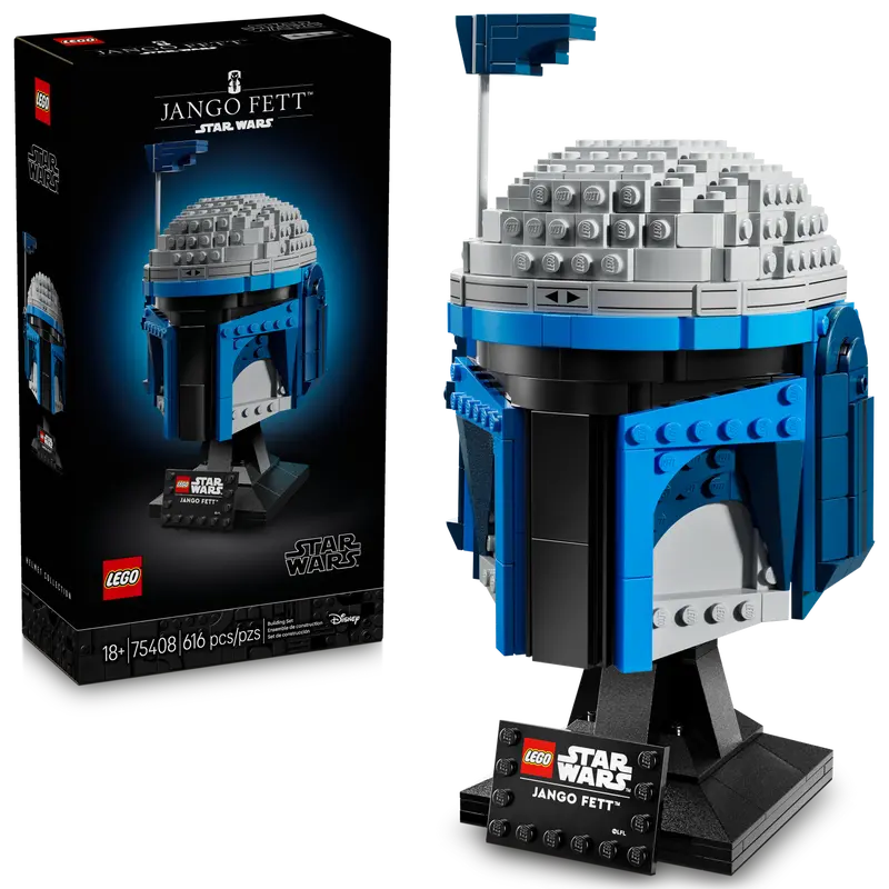 LEGO® Star Wars™ Jango Fett Hjelm 75408 – Byggesett og Samleobjekt