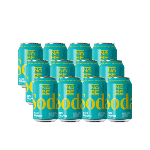 NÅBE Soda - Peach Pineapple 12-pack
