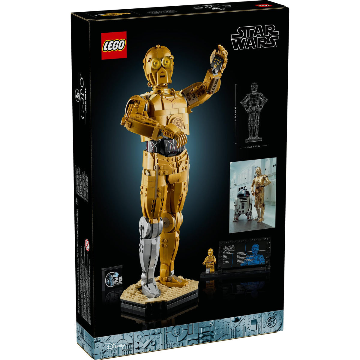 LEGO® Star Wars™ C-3PO 75398 – Detaljert Droide-modell