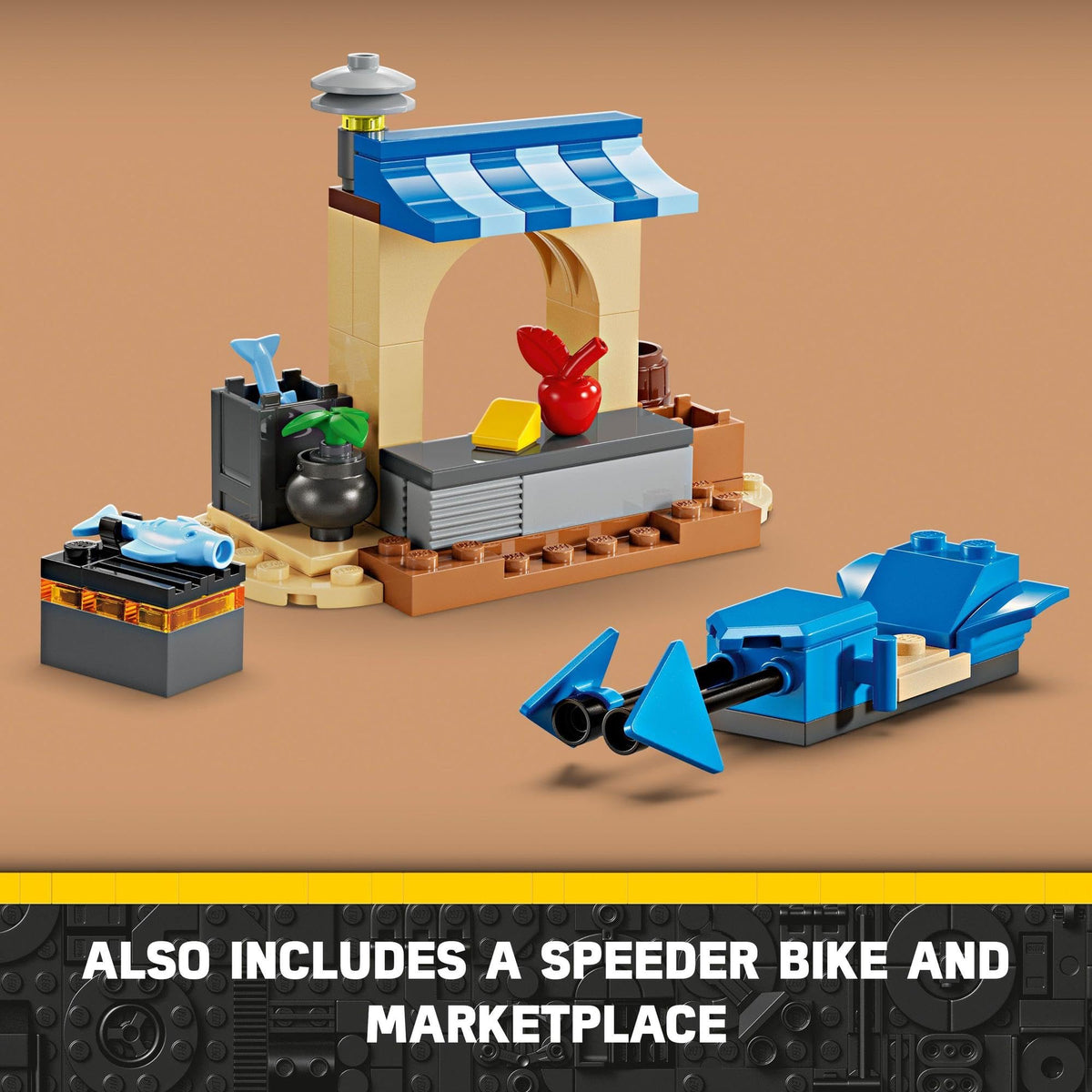 LEGO® Star Wars™ The Crimson Firehawk 75384 – Startsett for Barn (4+)
