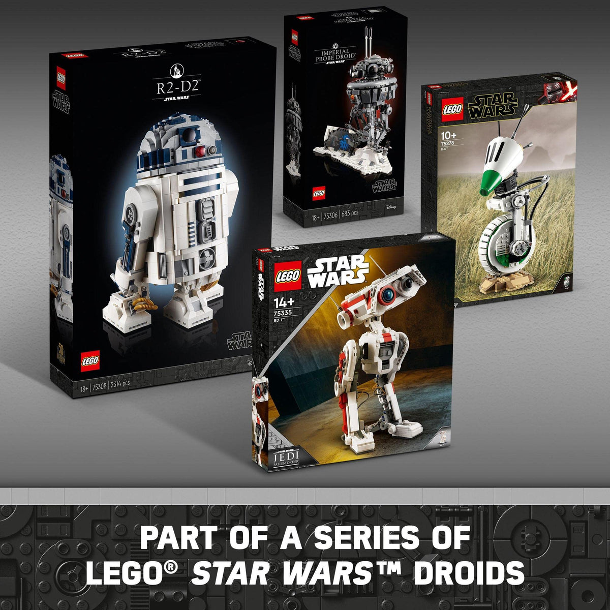 LEGO® Star Wars™ BD-1 75335 – Bevegelig Utstillingsmodell
