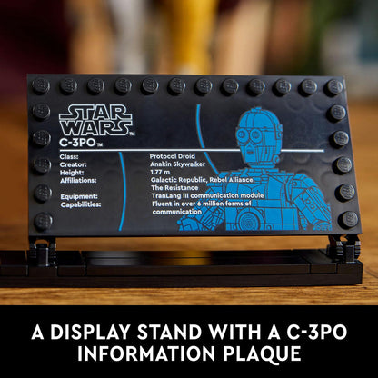 LEGO® Star Wars™ C-3PO 75398 – Detaljert Droide-modell