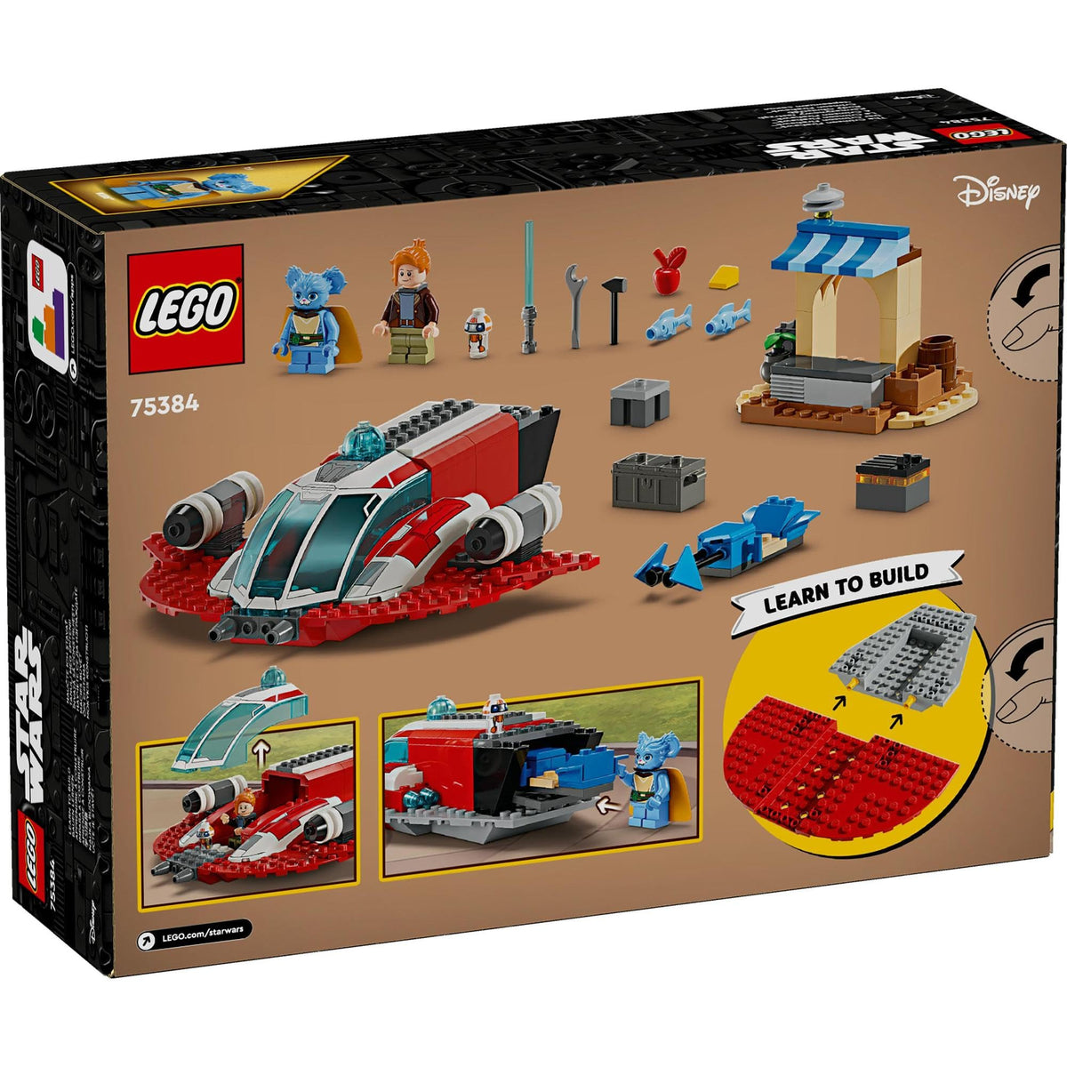 LEGO® Star Wars™ The Crimson Firehawk 75384 – Startsett for Barn (4+)